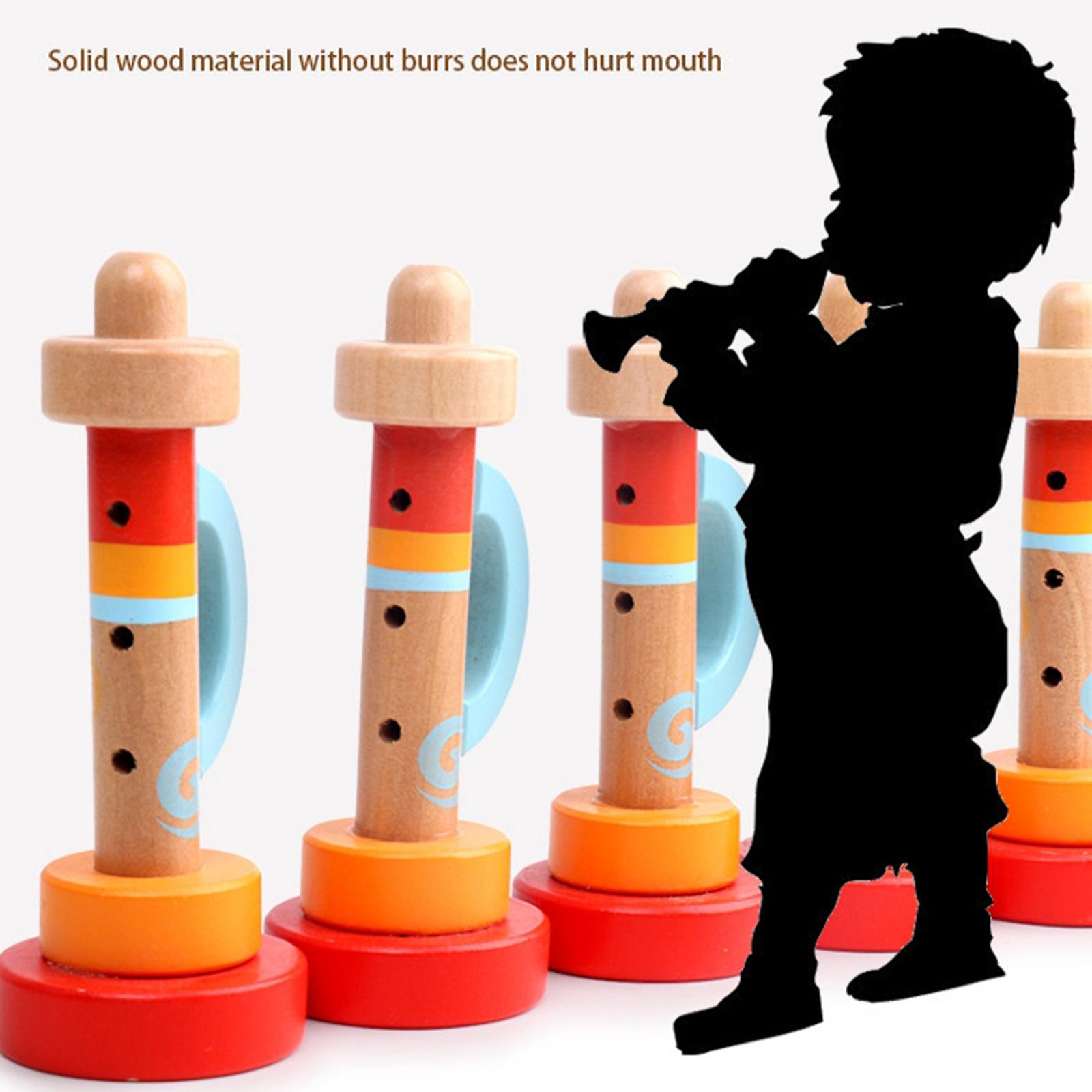 Children Wooden Trumpet Bugle  - Musical Instrument Bugle review and price