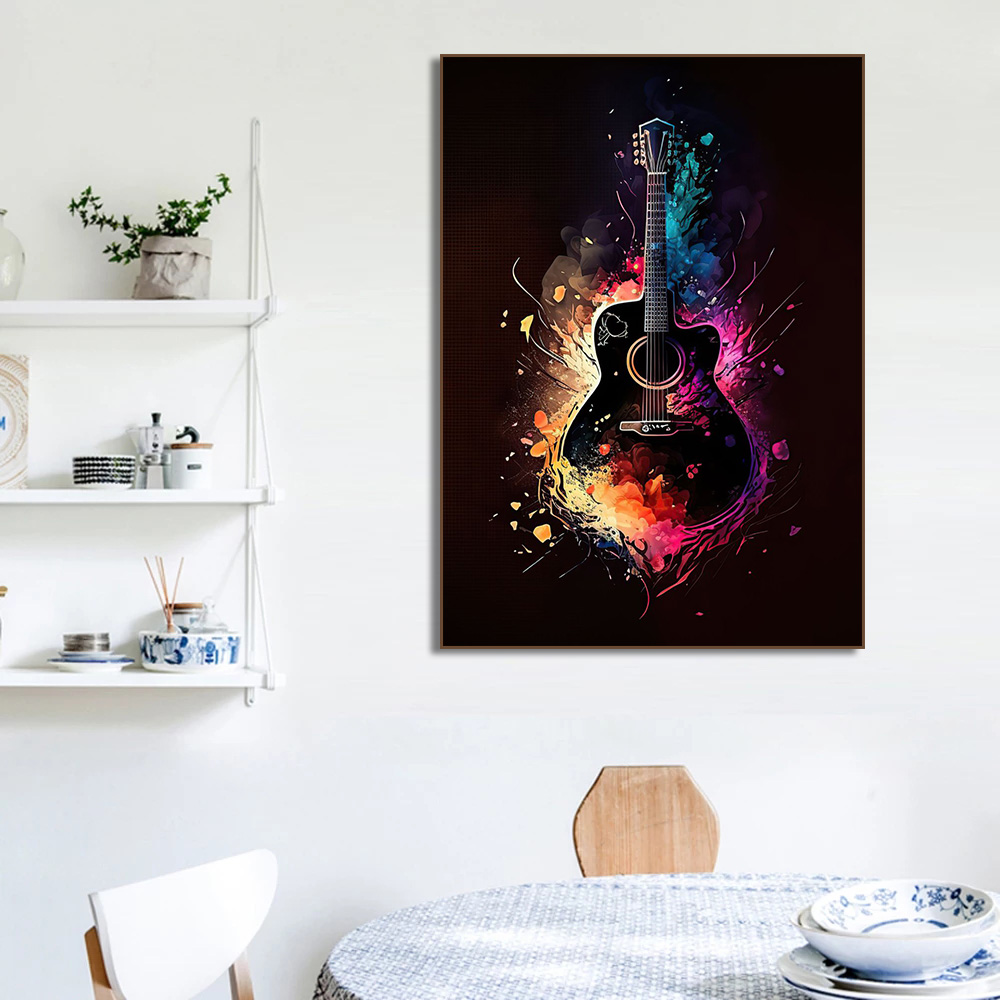 Music Instrument Guitar Waterc - Picture Of Musical Instrument review and price
