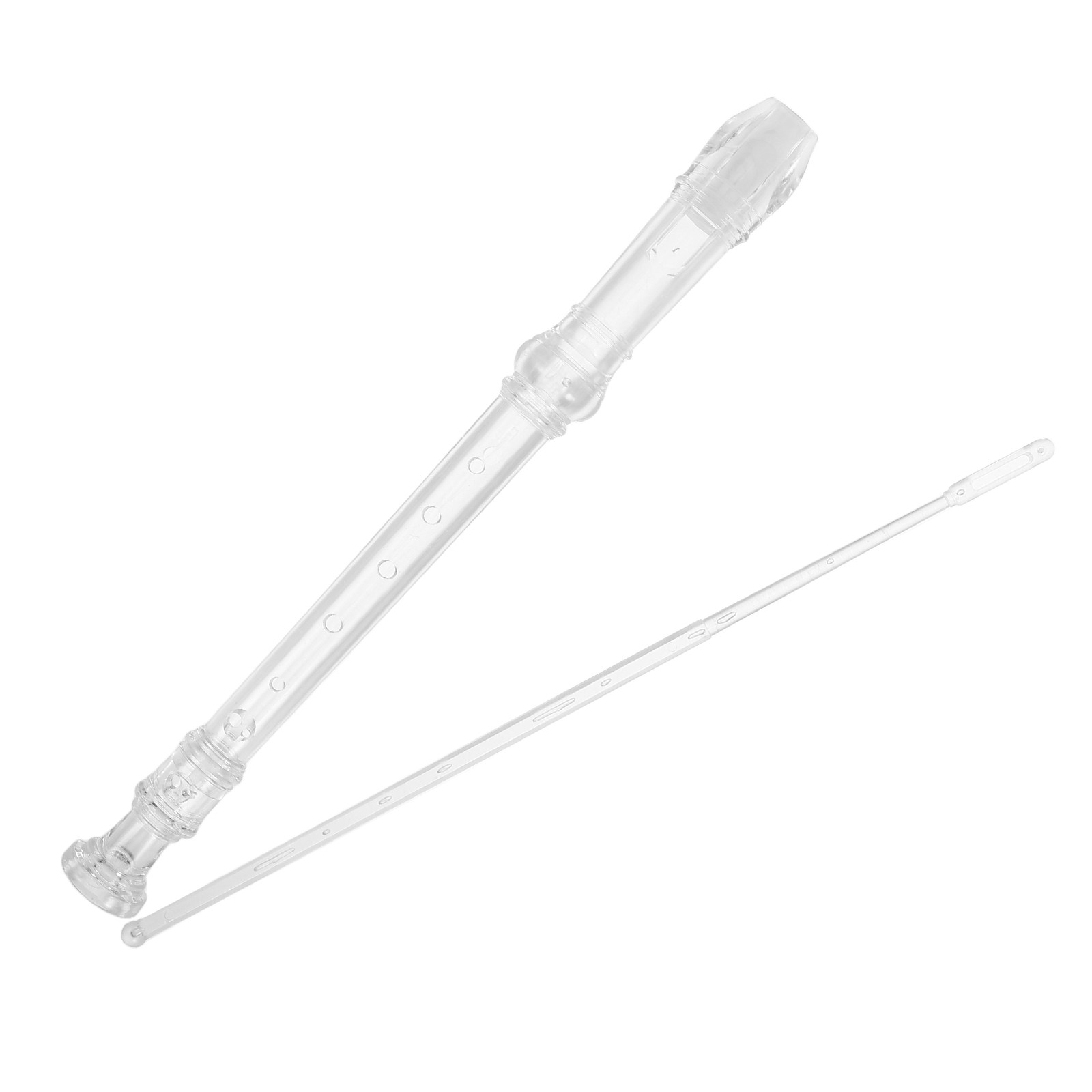 1Set 8-Hole Transparent Sopran - Soprano Recorder Plastic review and price