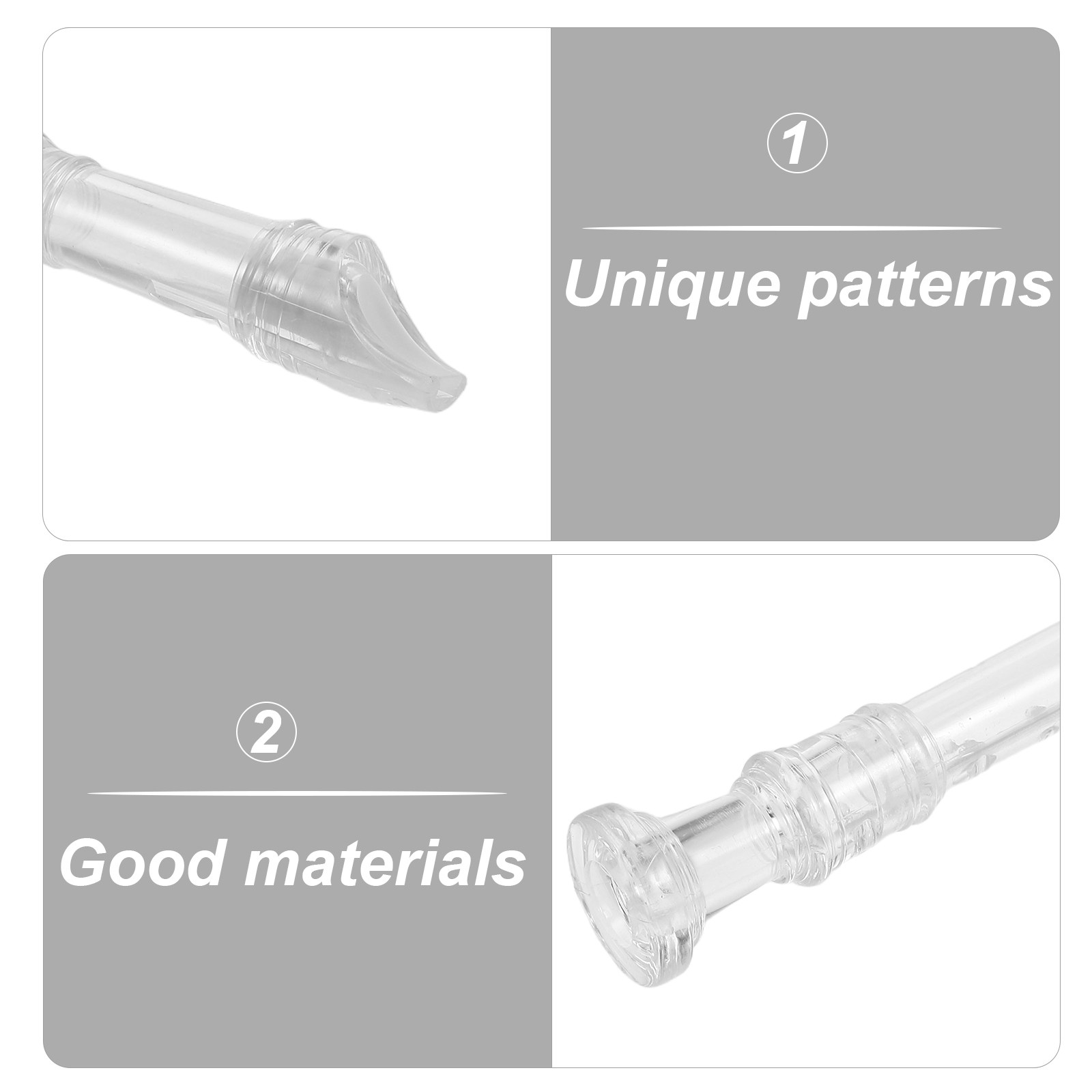 1Set 8-Hole Transparent Sopran - Soprano Recorder Plastic review and price