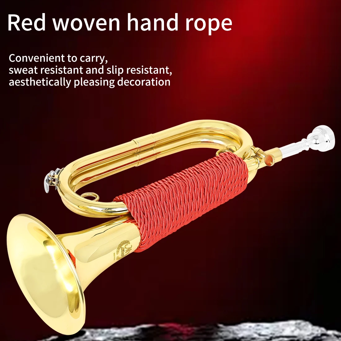 M MBAT Bugle Spanish Flugelhor - Musical Instrument Bugle review and price